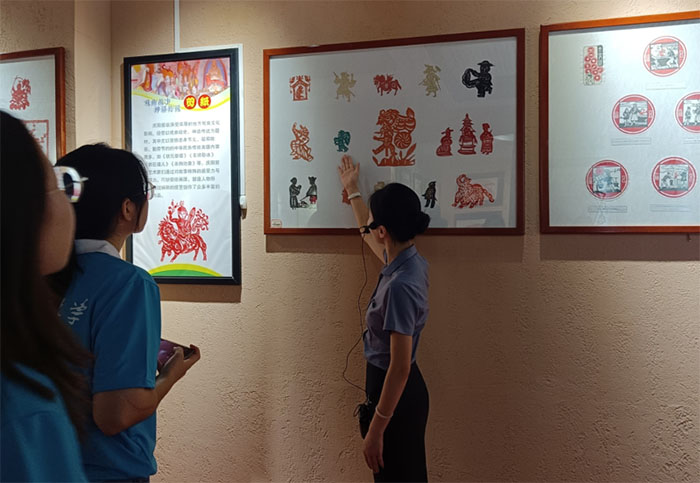 蘭理學(xué)子：觀慶陽博物館，學(xué)文化看發(fā)展