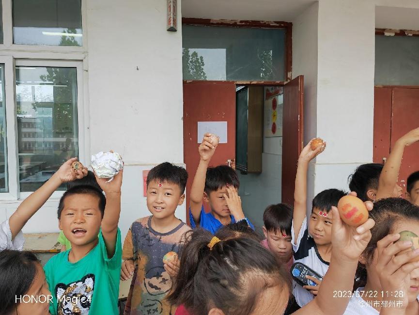 關(guān)愛兒童健康，奔跑的雞蛋