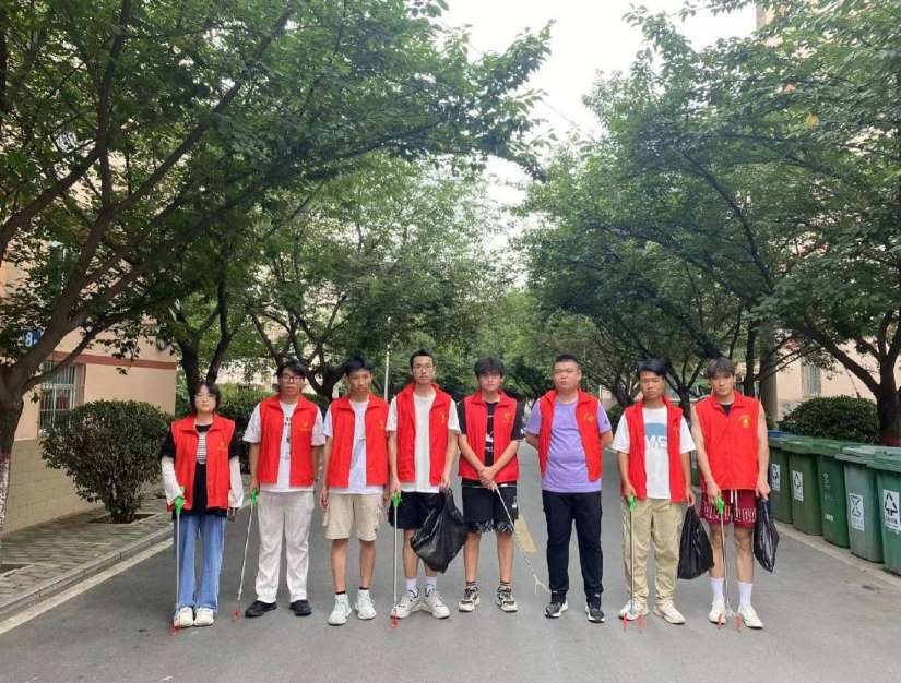  西南石油大學(xué)電信院志愿服務(wù)赴陜西省寶雞市渭濱區(qū)暑期社會實踐團隊新聞稿