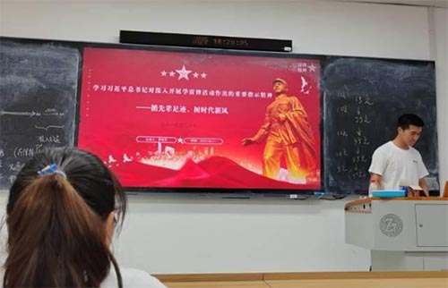 22級經(jīng)濟一班青馬小組開展四月活動
