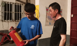 河南城建三下鄉(xiāng)——安全宣傳進(jìn)家庭，共筑安全金字塔
