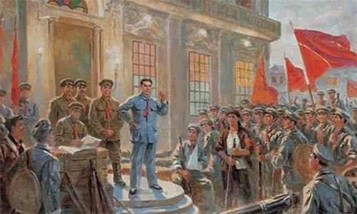 探訪足跡，軍旗升起的地方