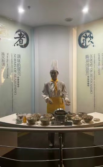 安徽學(xué)子三下鄉(xiāng)感悟:參觀長(zhǎng)垣市中國(guó)烹飪文化博物館